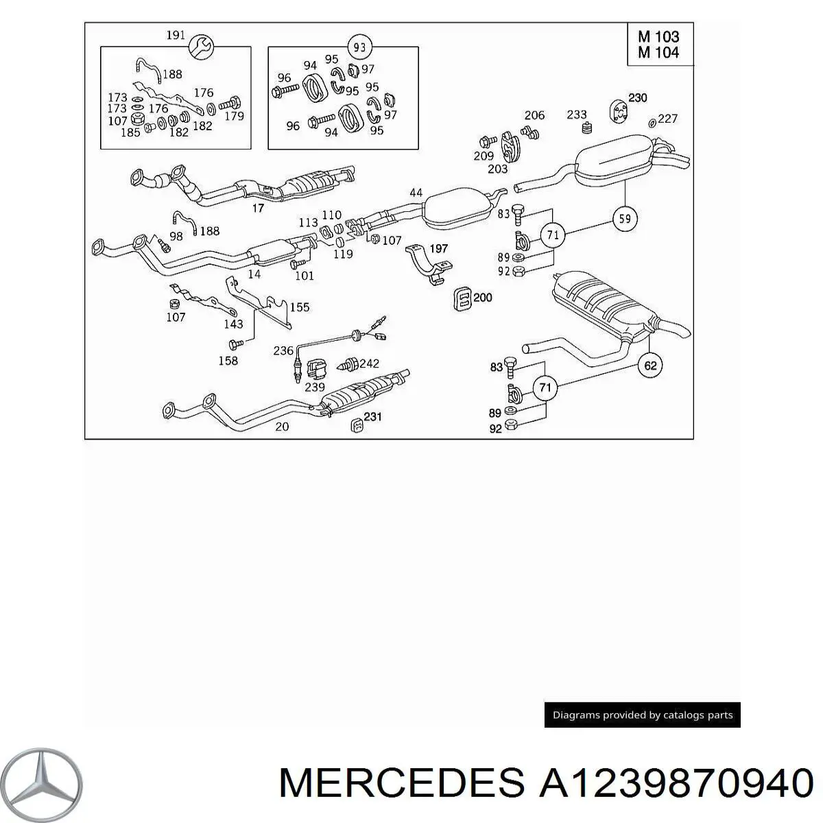 Comprar A1239870940 Mercedes 