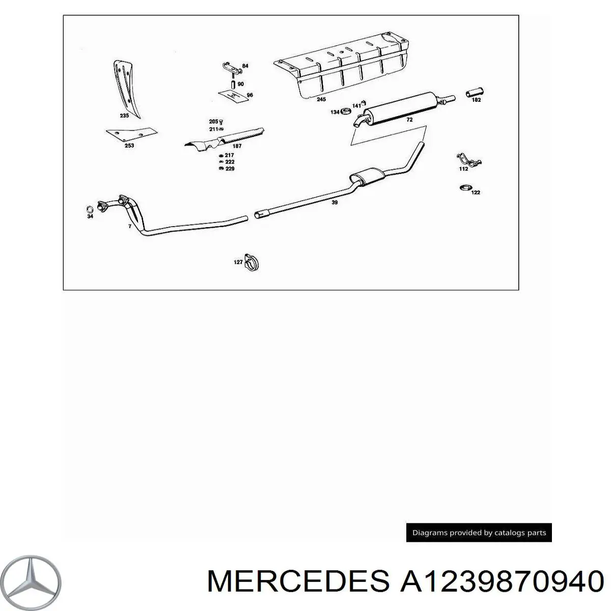  Mercedes A1239870940