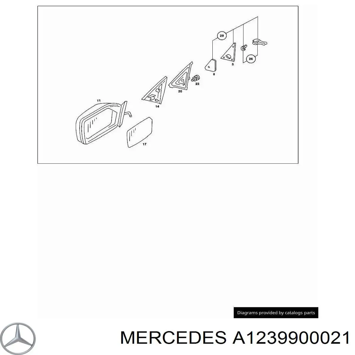 A1239900021 Mercedes