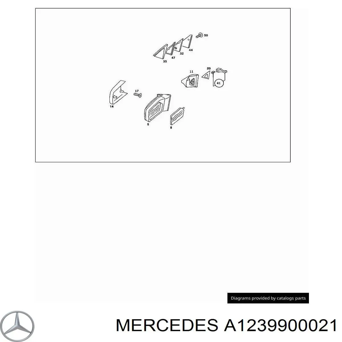  Mercedes A1239900021 precio, desde 14,94 EUR