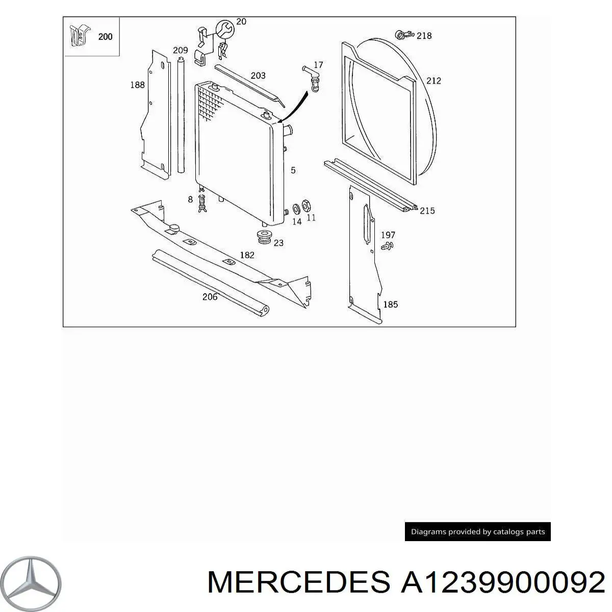 Comprar A1239900092 Mercedes 