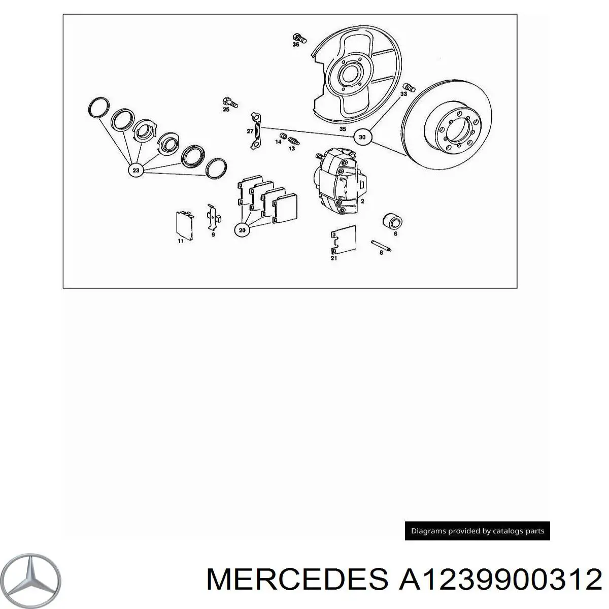 A1239900312 Mercedes