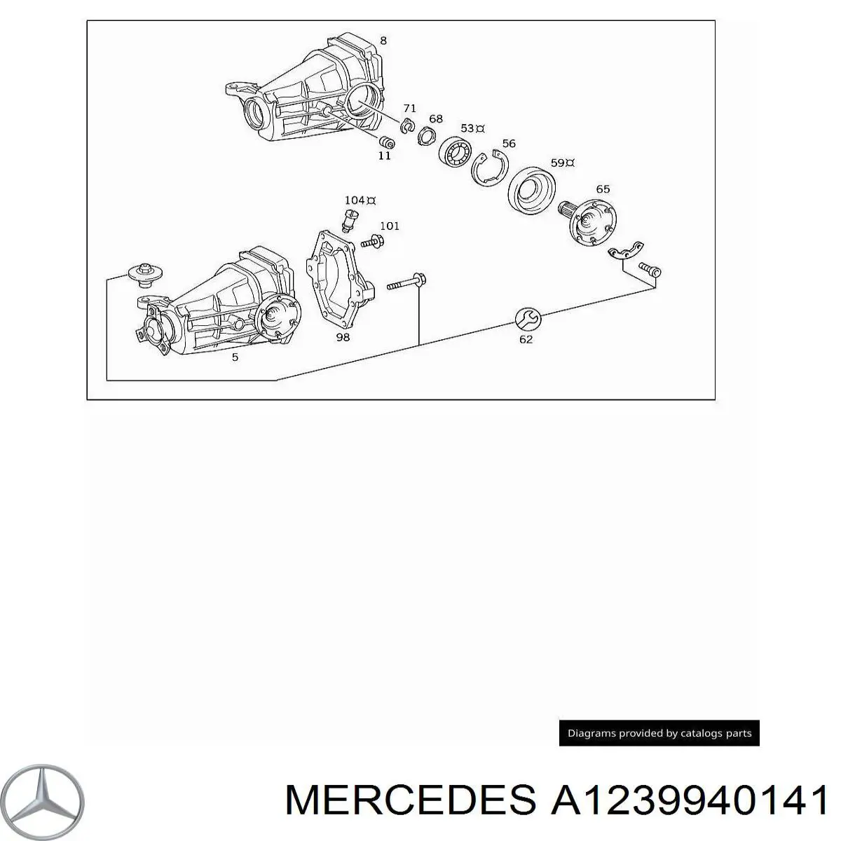  Mercedes A1239940141 precio, desde 14,74 EUR