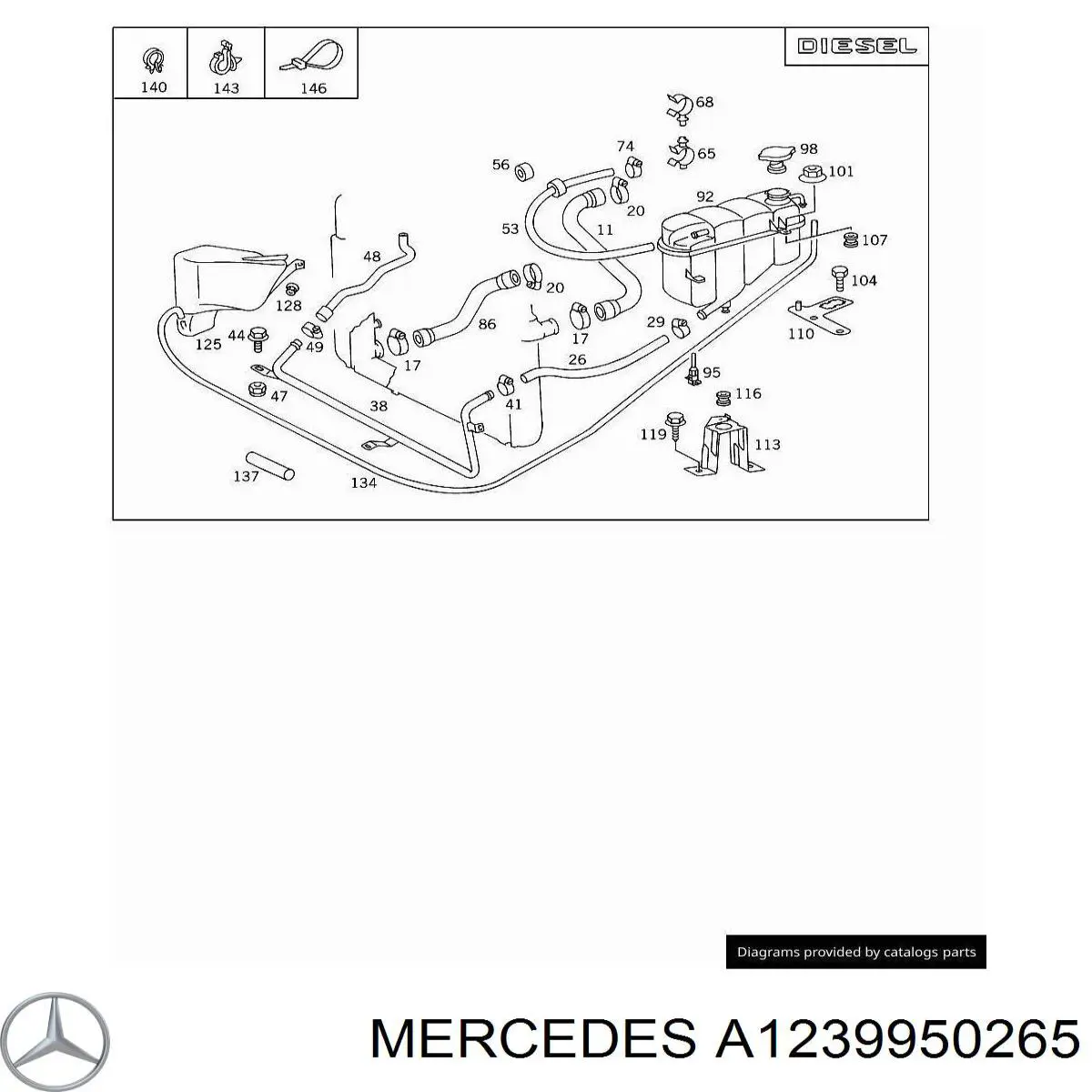 A1239950265 Mercedes 