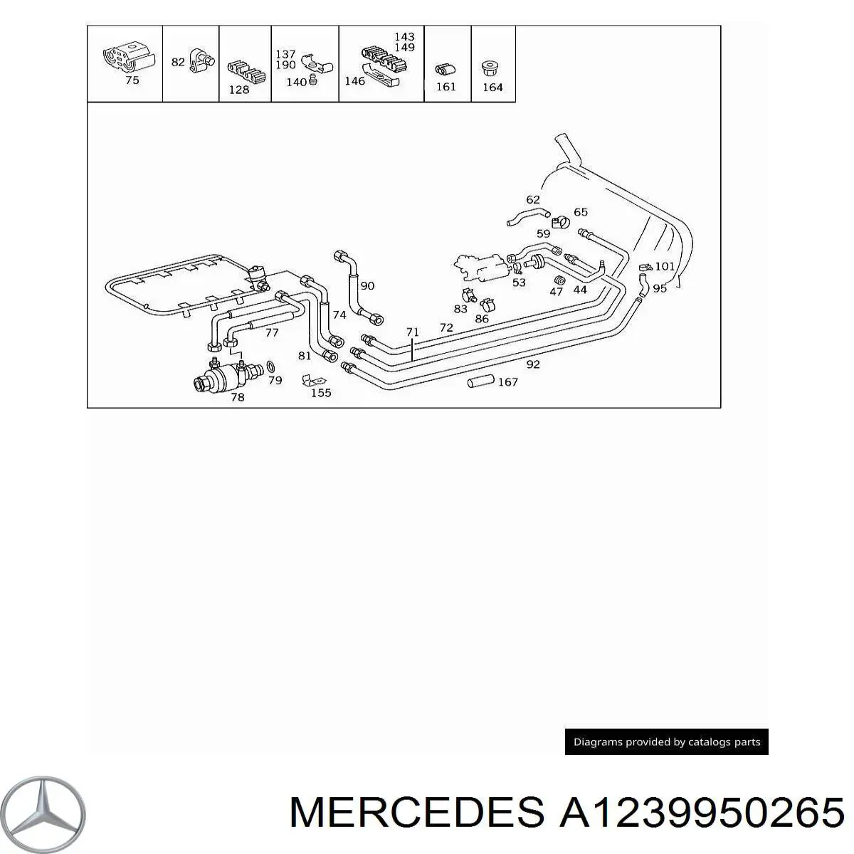  Mercedes A1239950265 precio, desde 6,05 EUR
