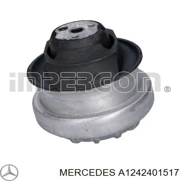 A1242401517 Mercedes almoahada (soporte Del Motor Izquierda / Derecha)