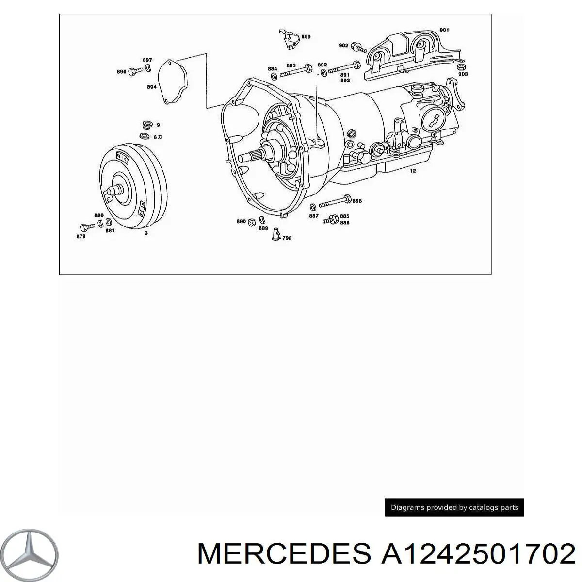 A1242501002 Mercedes