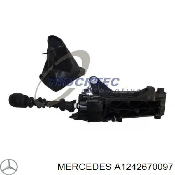 Revestimiento de la palanca de cambio para Mercedes E (T124)