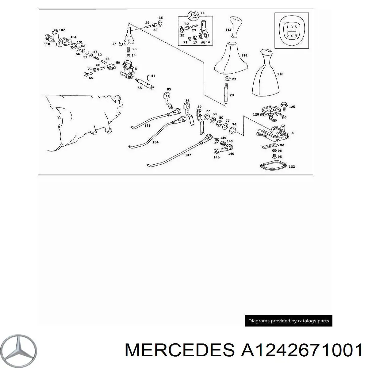 Comprar A1242671001 Mercedes 
