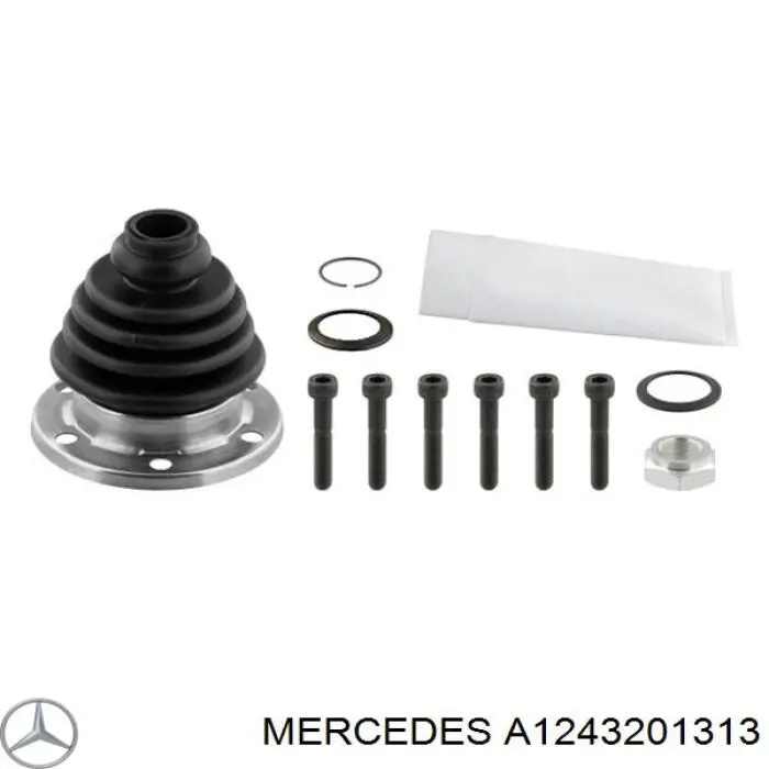 A1243201313 Mercedes amortiguador trasero