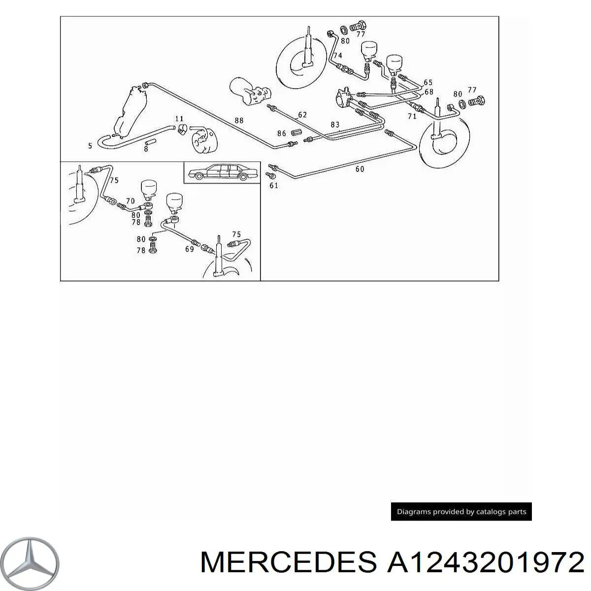 A1243201972 Mercedes