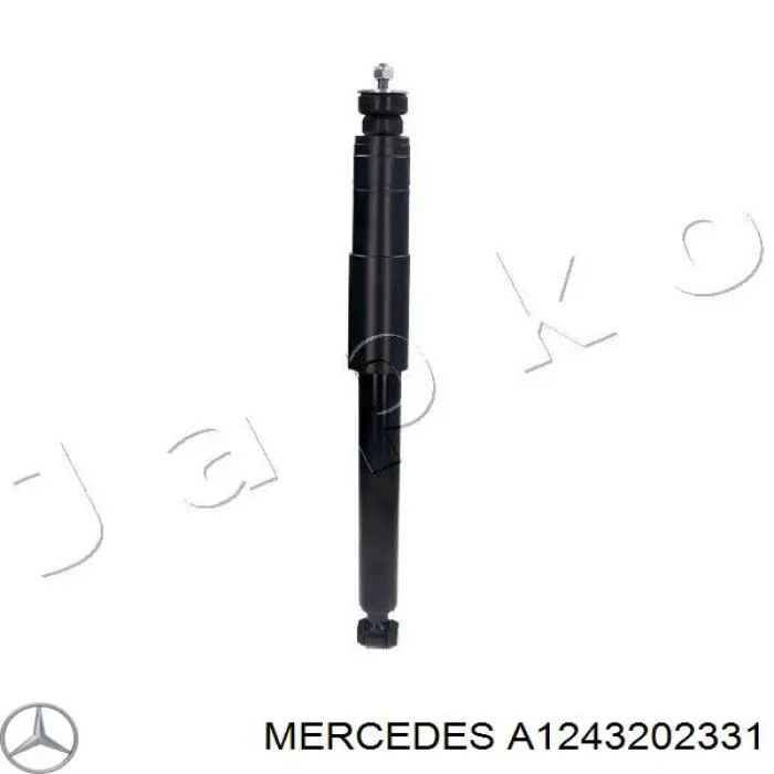 A1243202331 Mercedes amortiguador trasero