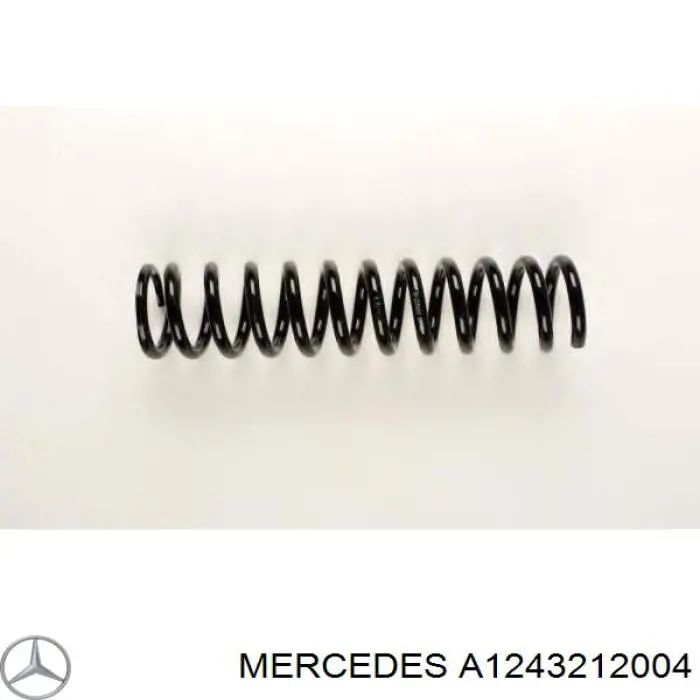 Muelle delantero A1243212004 Mercedes