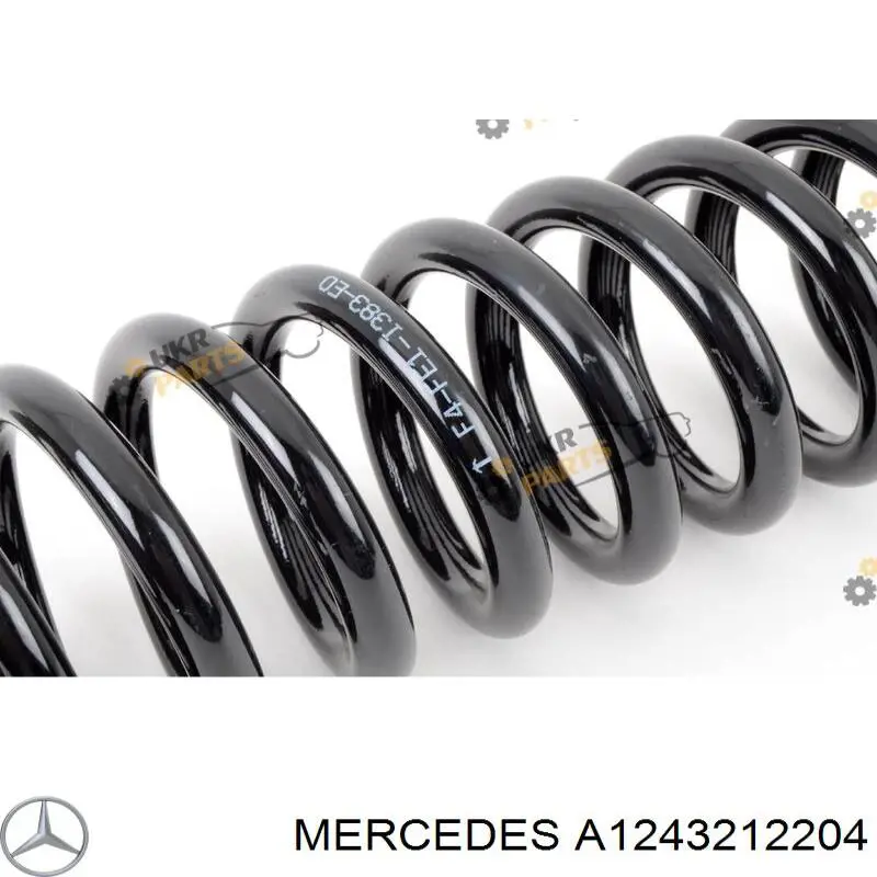 A1243212204 Mercedes muelle de suspensión eje delantero