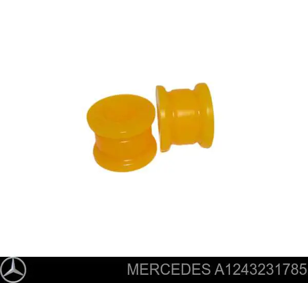 Buje de barra estabilizadora delantera Mercedes A1243231785 precio, desde 2,93 EUR