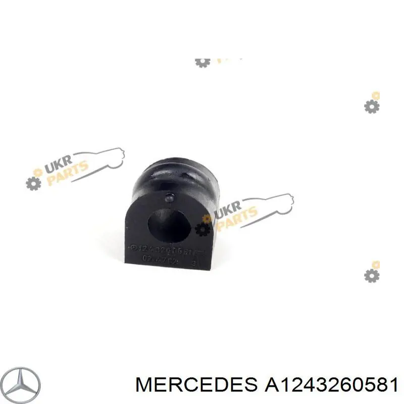 Buje de barra estabilizadora trasera Mercedes A1243260581 precio, desde 19,96 EUR