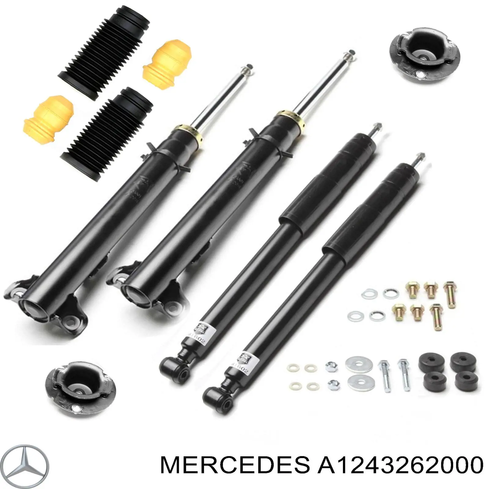 Comprar A1243262000 Mercedes Amortiguador trasero