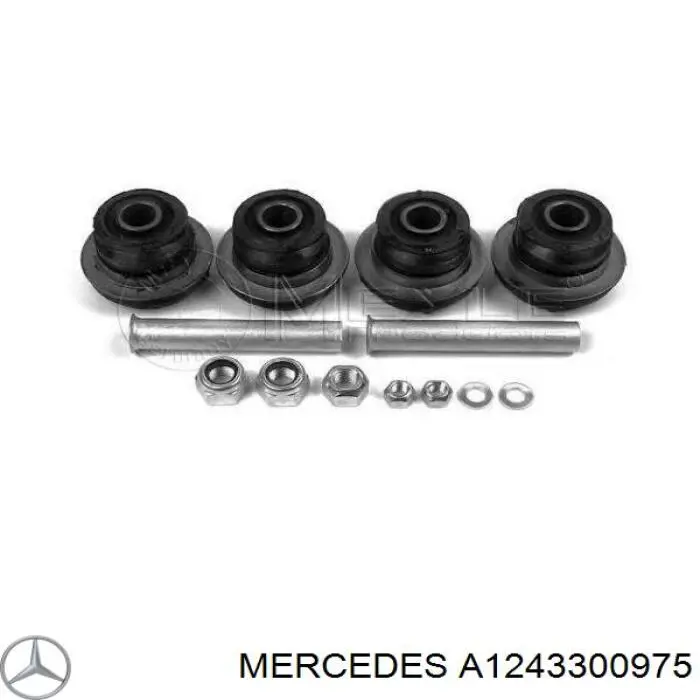 A1243300975 Mercedes silentblock de suspensión delantero inferior