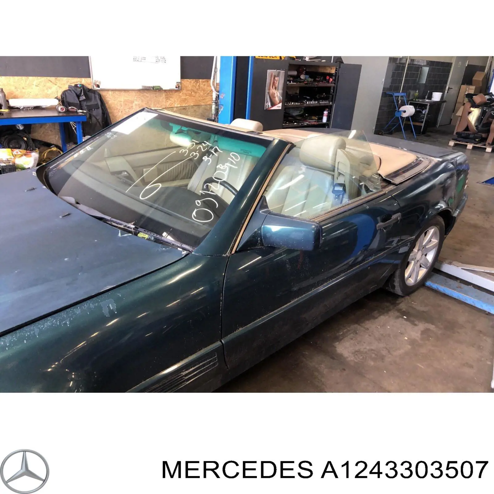 Comprar A1243303507 Mercedes Brazo inferior derecho de la suspensión delantera