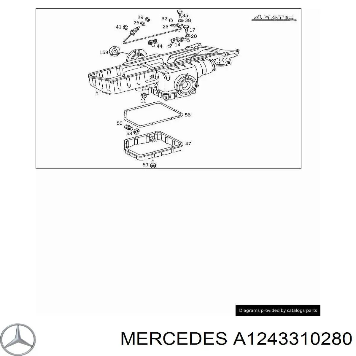 A1243310280 Mercedes