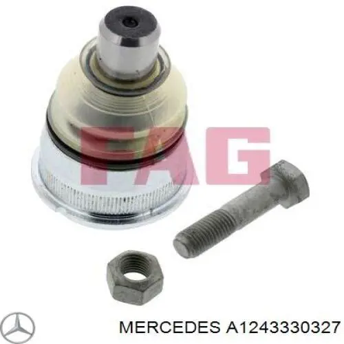 Rótula inferior de suspensión Mercedes A1243330327 precio, desde 10,63 EUR