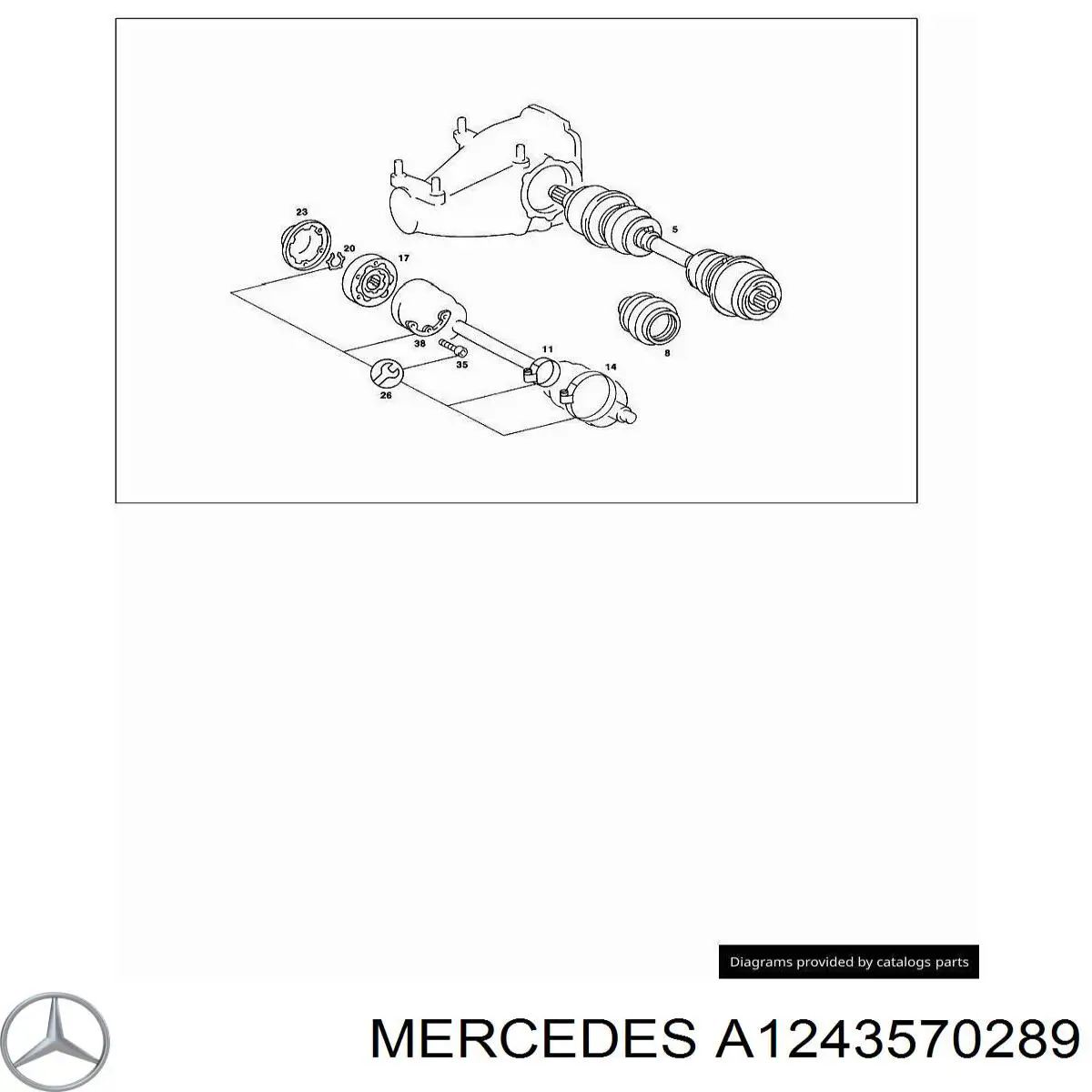 Comprar A1243570389 Mercedes 