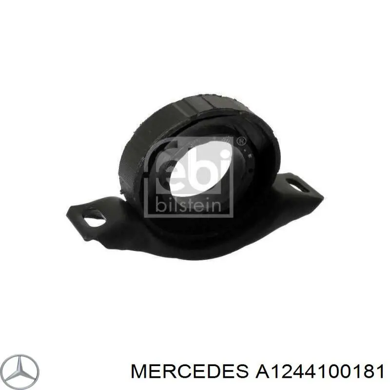 A1244100181 Mercedes soporte central externol de eje de transmision