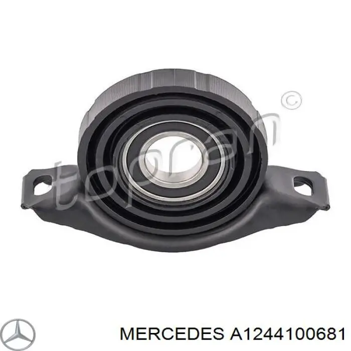 Soporte central del eje de transmisión Mercedes A1244100681 precio, desde 14,84 EUR
