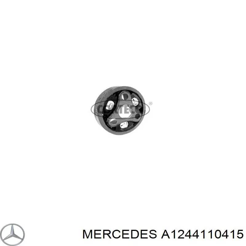 A1244110415 Mercedes Acoplamiento elástico del cardán delantero/trasero