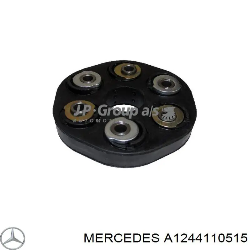 Comprar A1244110515 Mercedes Acoplamiento elástico delantero del cardán
