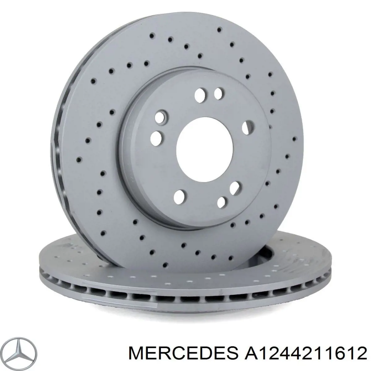 Disco de freno A1244211612 Mercedes