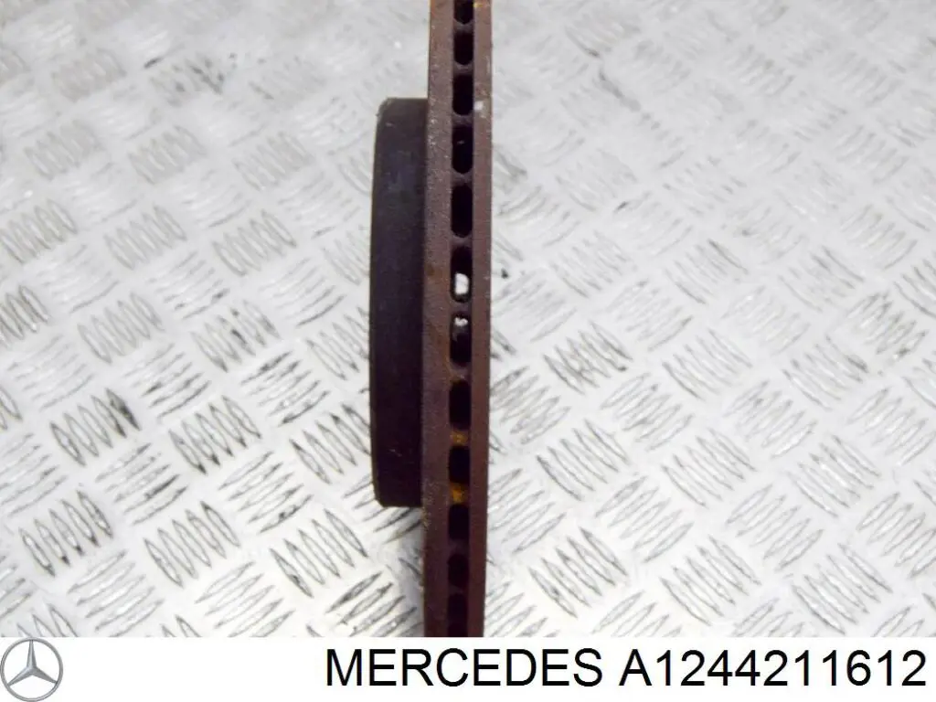 Comprar A1244211612 Mercedes Freno de disco delantero