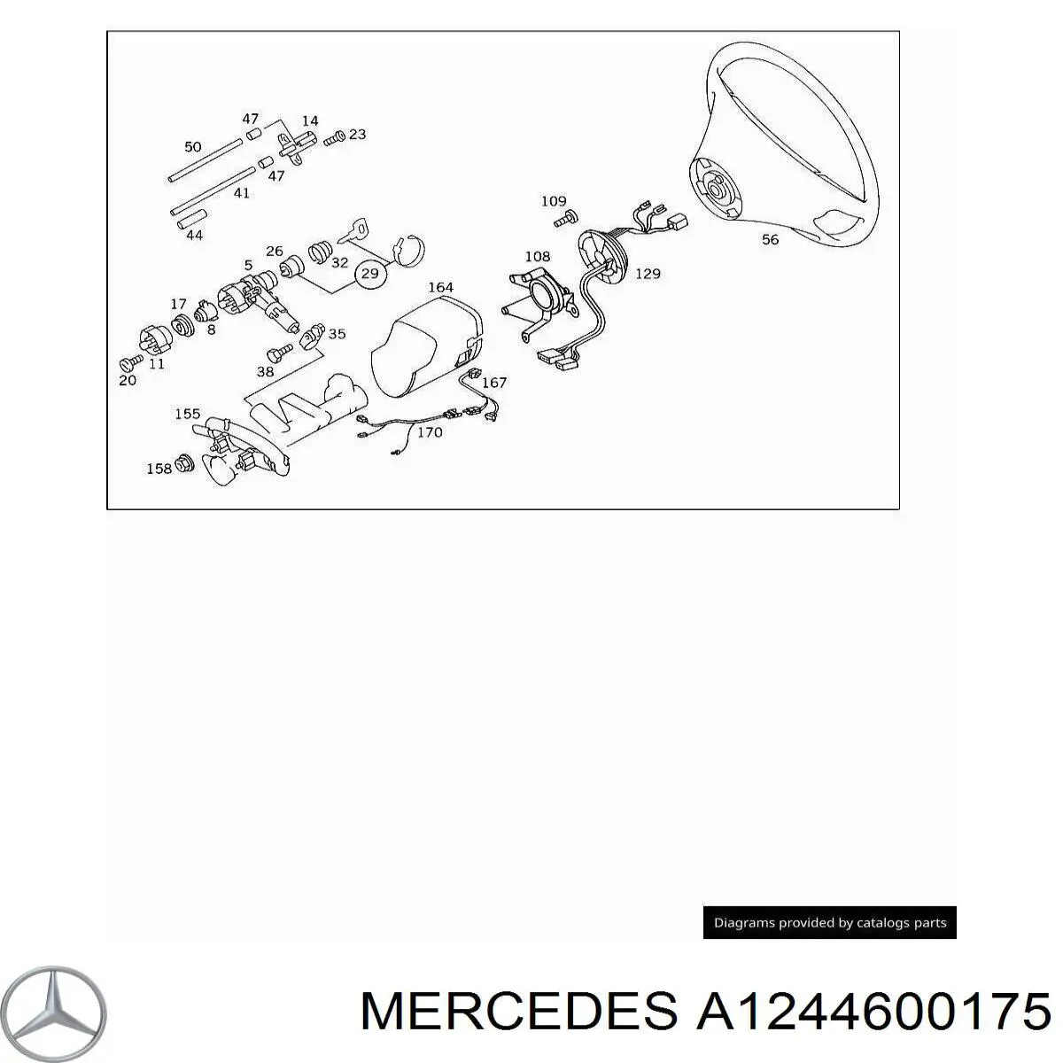 A1244600175 Mercedes 
