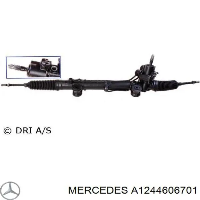 Caja de dirección Mercedes A1244606701 precio, desde 194,57 EUR