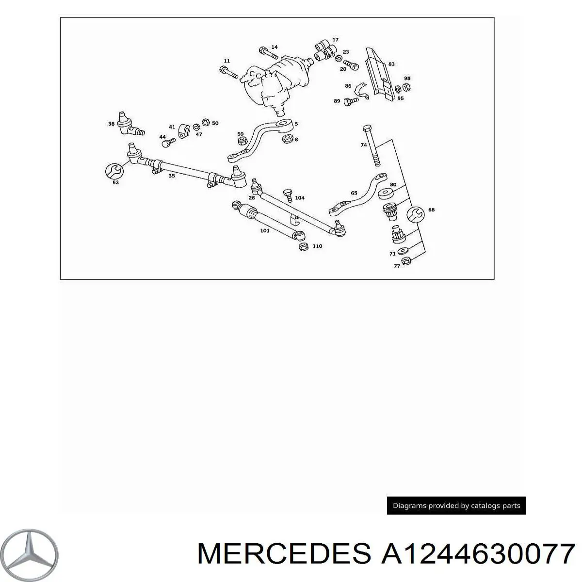 Comprar A1244630077 Mercedes 
