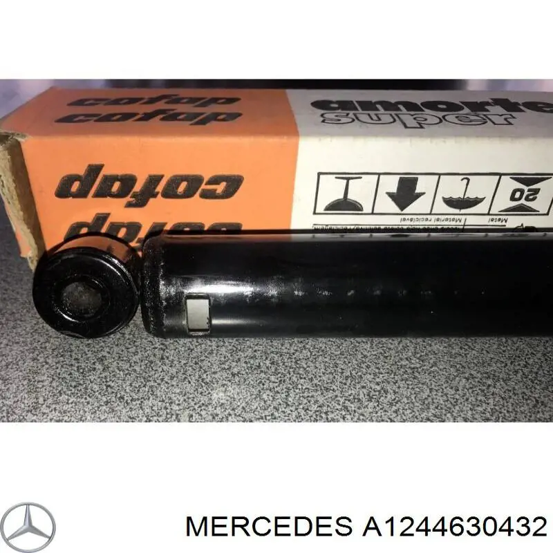 Amortiguador de dirección Mercedes A1244630432 precio, desde 47,99 EUR