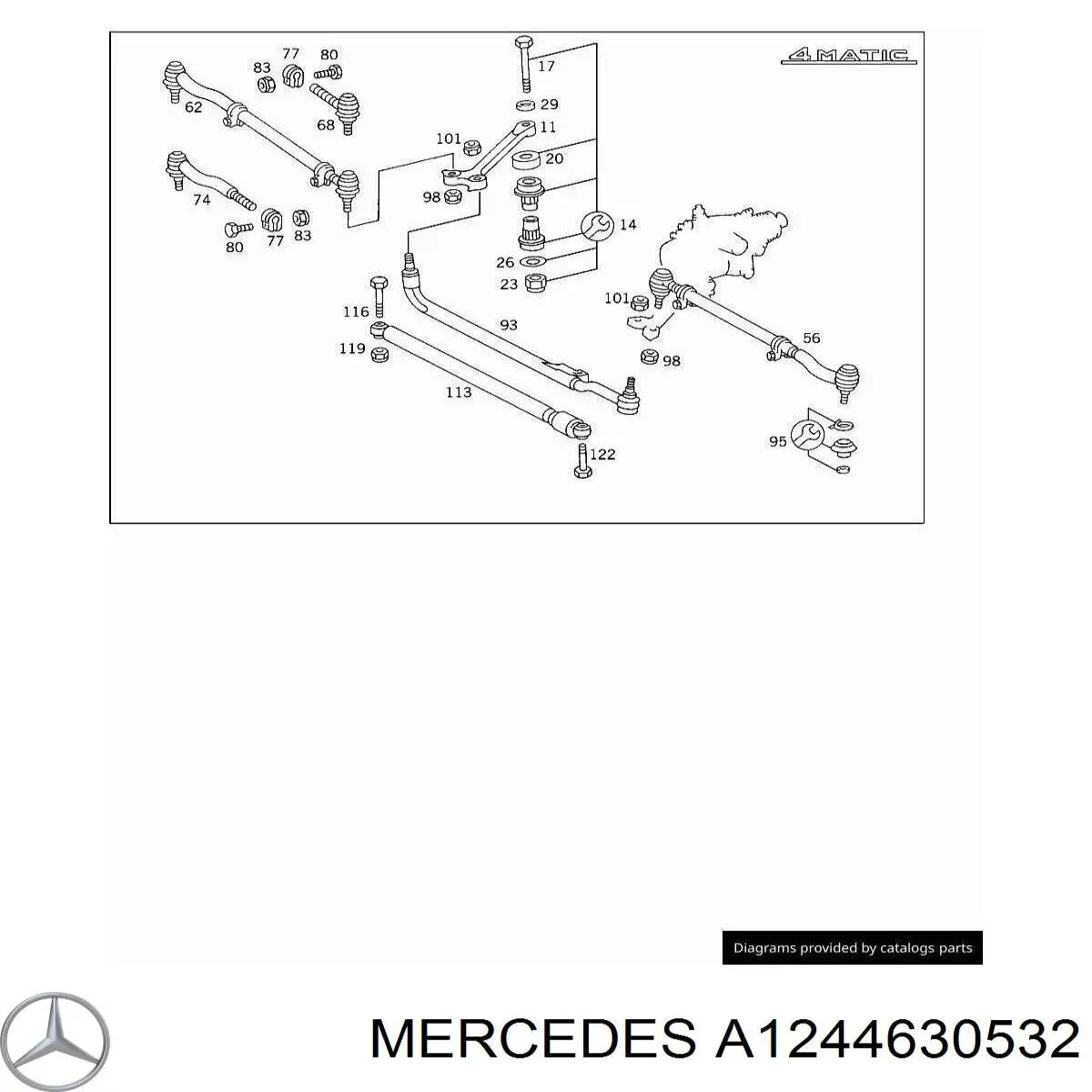 A1244630532 Mercedes