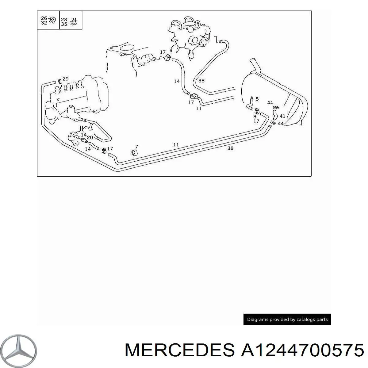 A1244700575 Mercedes