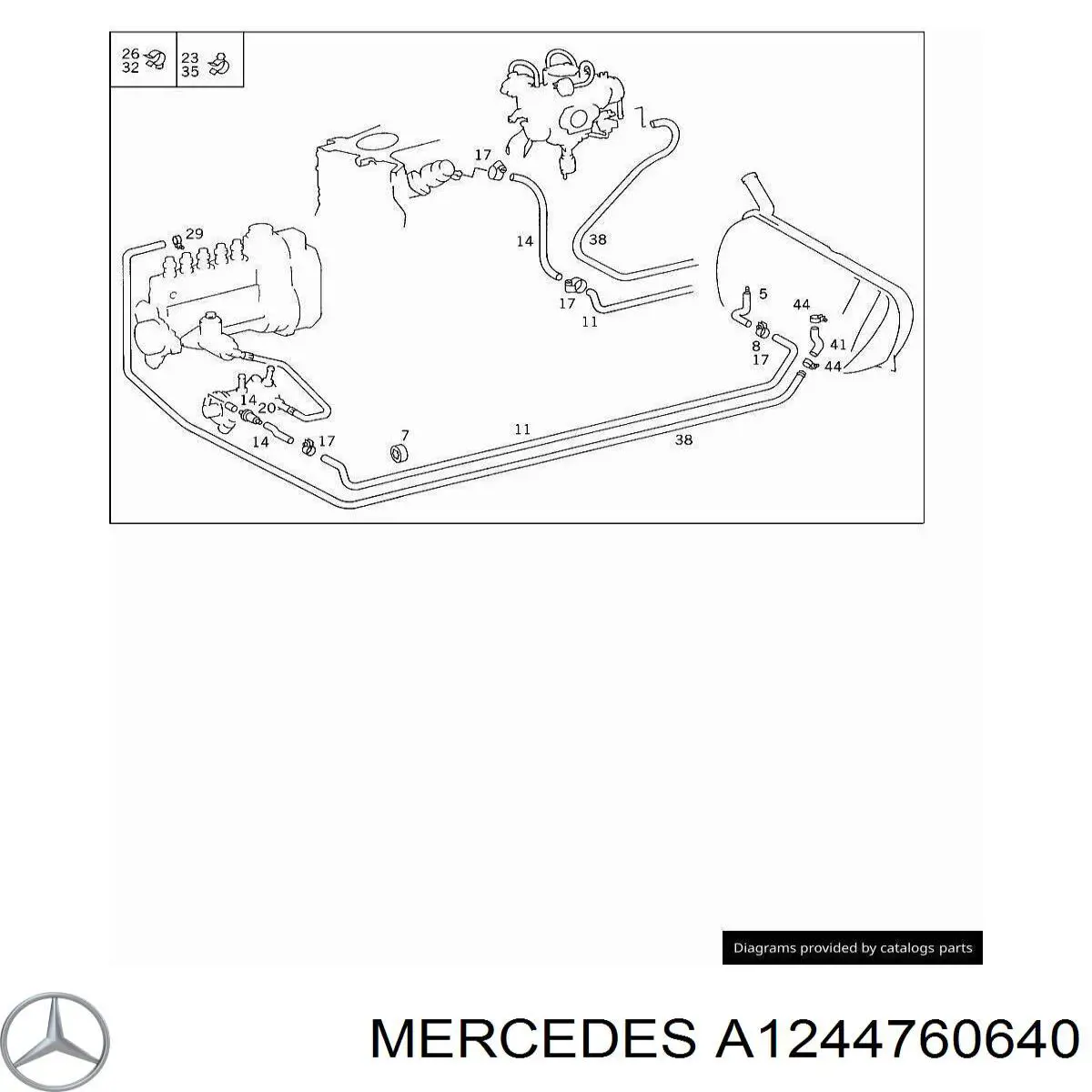 Comprar A1244760640 Mercedes 