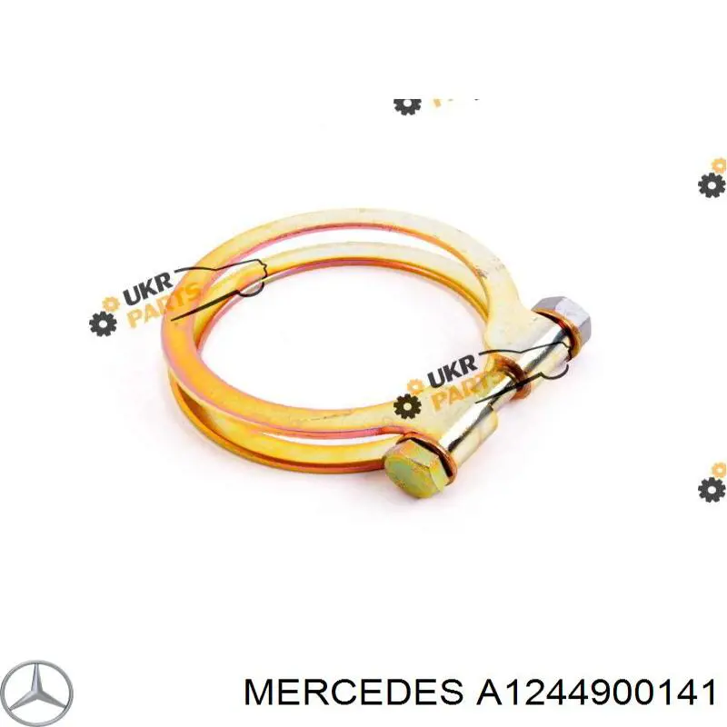 Abrazadera delantera del silenciador Mercedes A1244900141 precio, desde 5,38 EUR