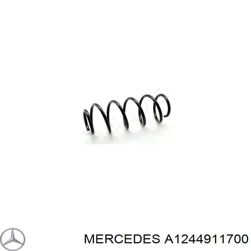 A1244911700 Mercedes silenciador del medio