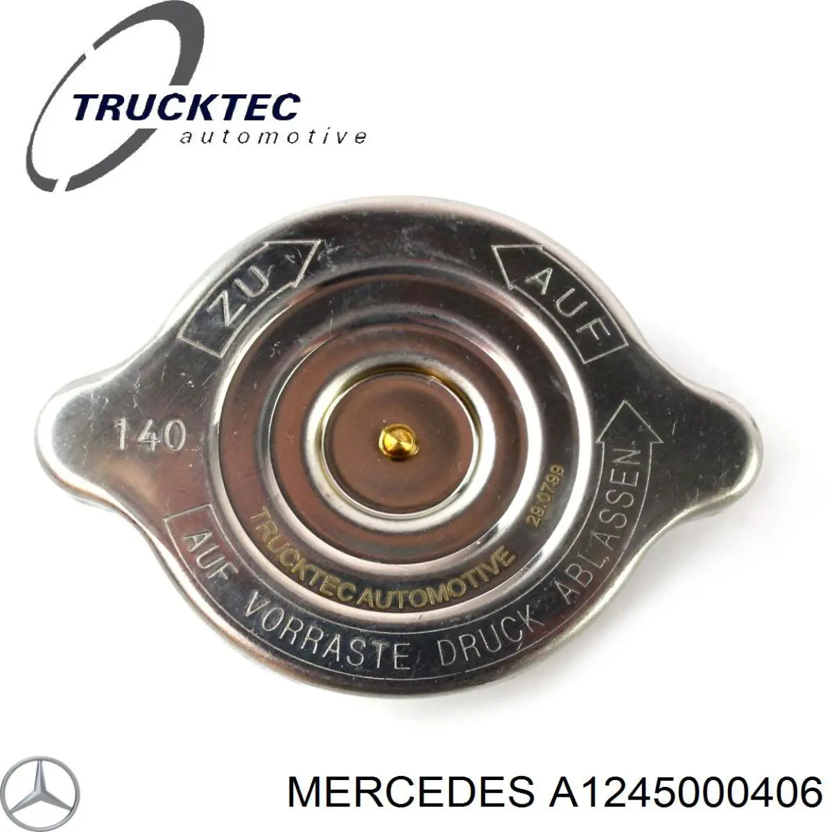 Tapa radiador A1245000406 Mercedes