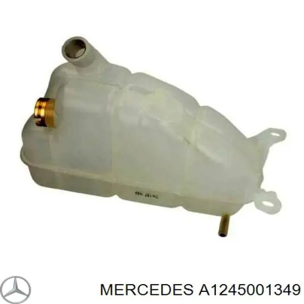 A1245001349 Mercedes botella de refrigeración