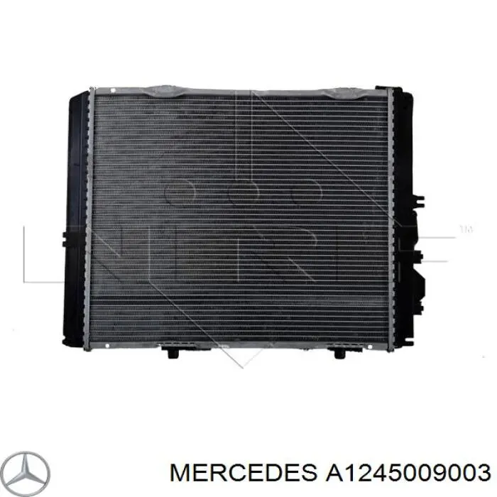 A1245009003 Mercedes radiador