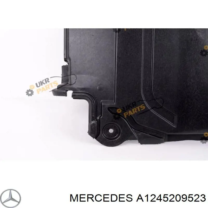 A1245209523 Mercedes protección motor delantera