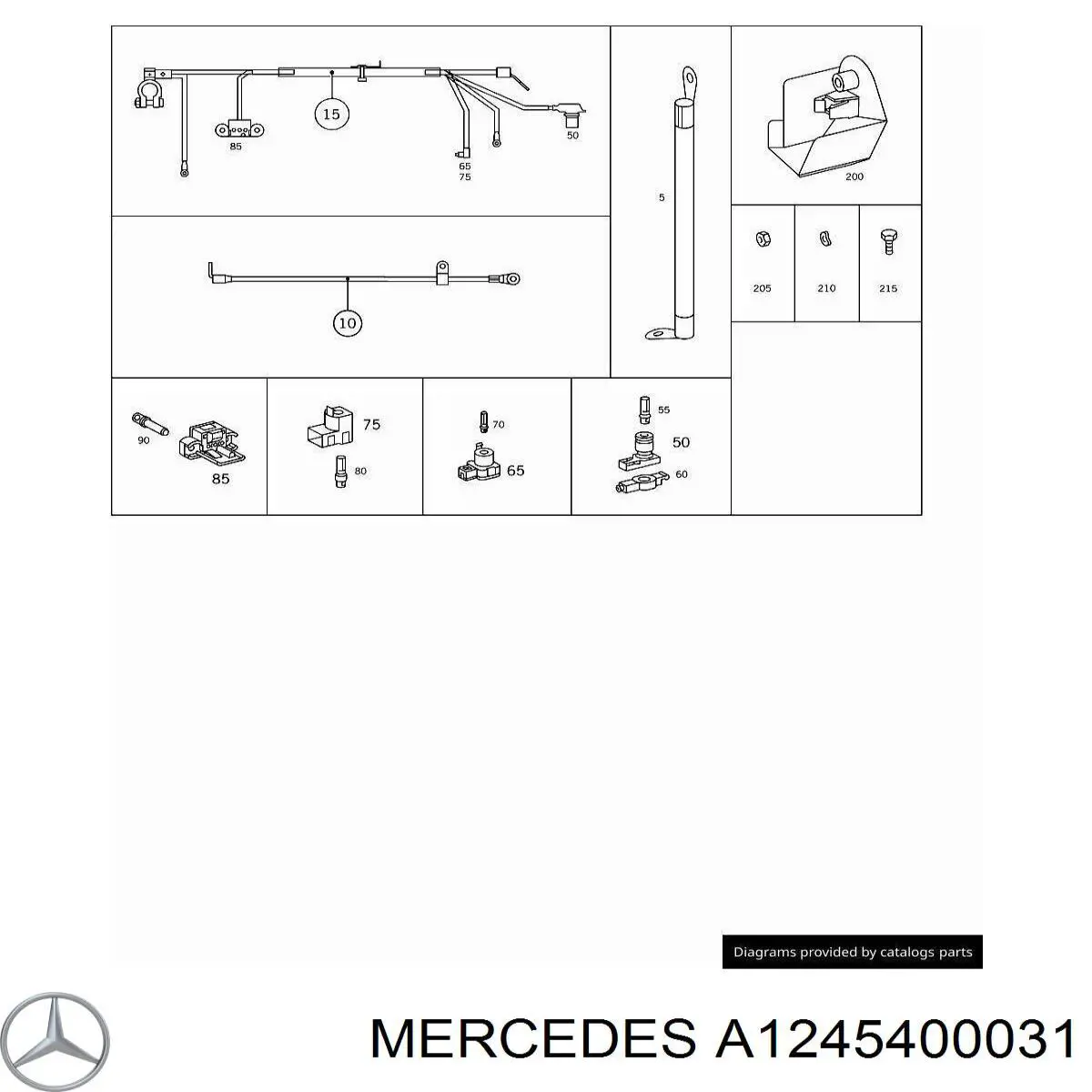 A1245400031 Mercedes