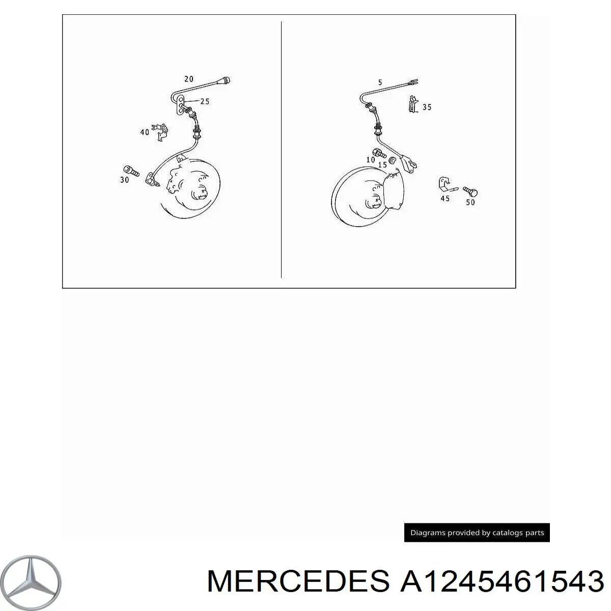  Mercedes A1245461543 precio, desde  