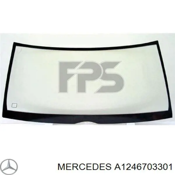 A1246703301 Mercedes parabrisas