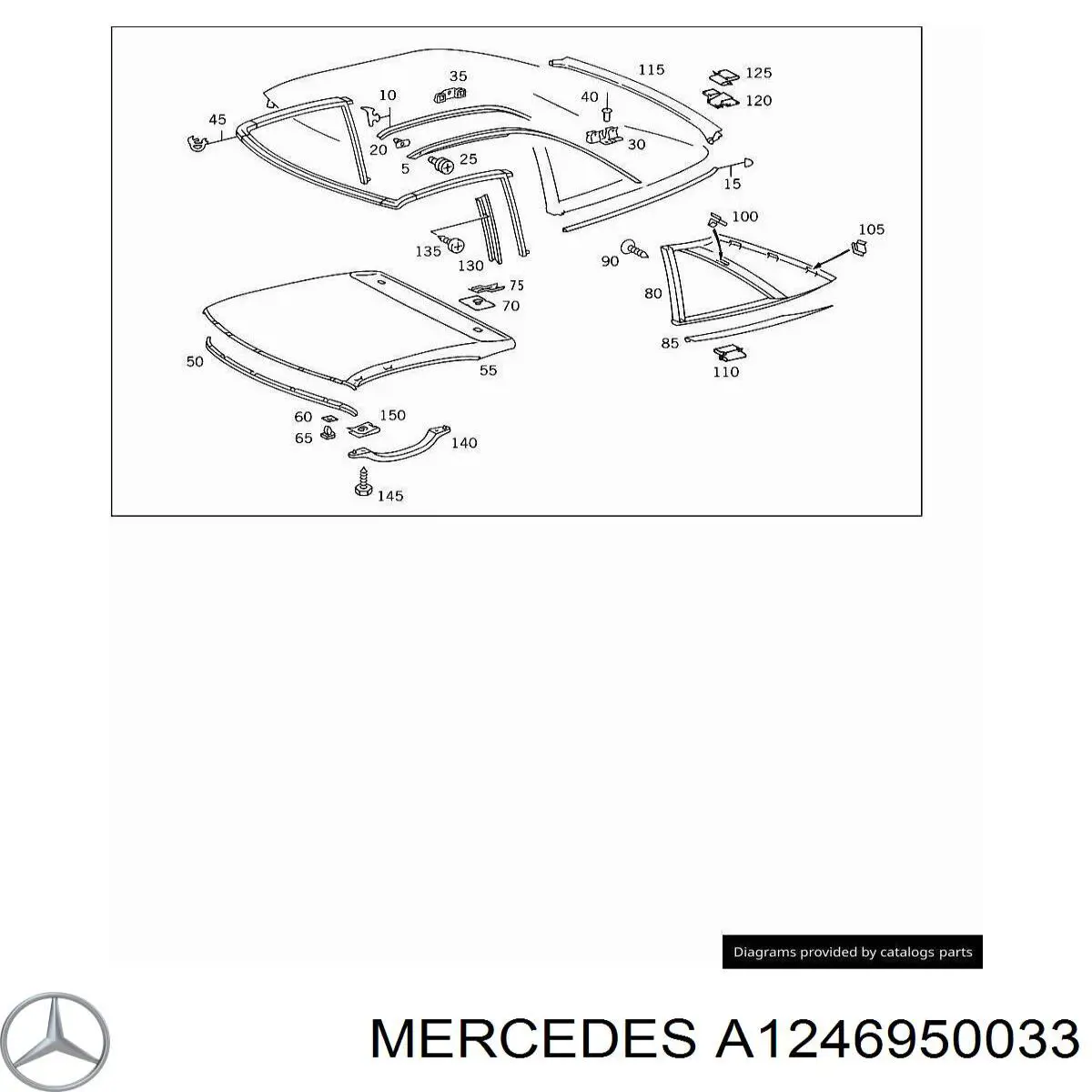 A1246950033 Mercedes 
