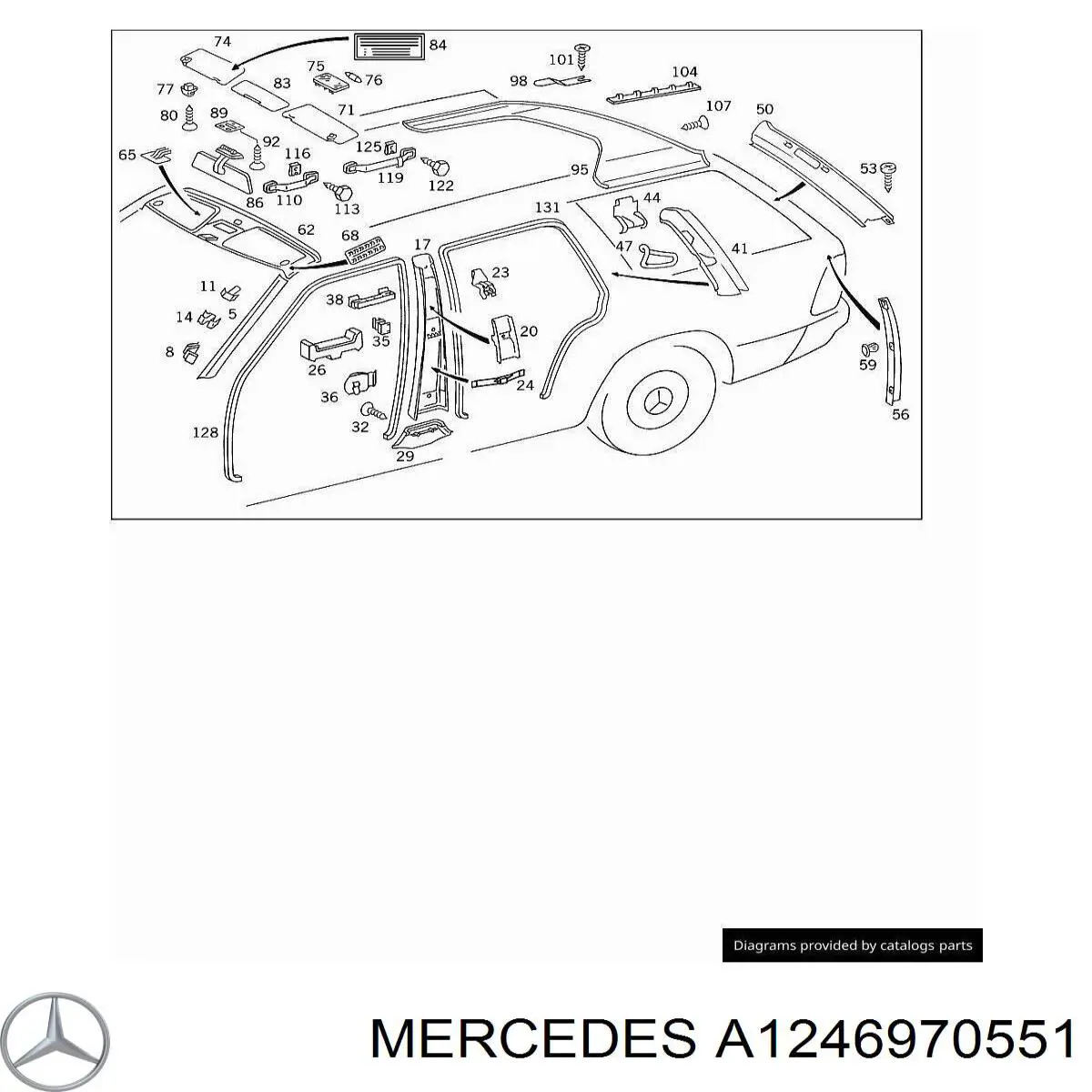  Mercedes A1246970551 precio, desde  